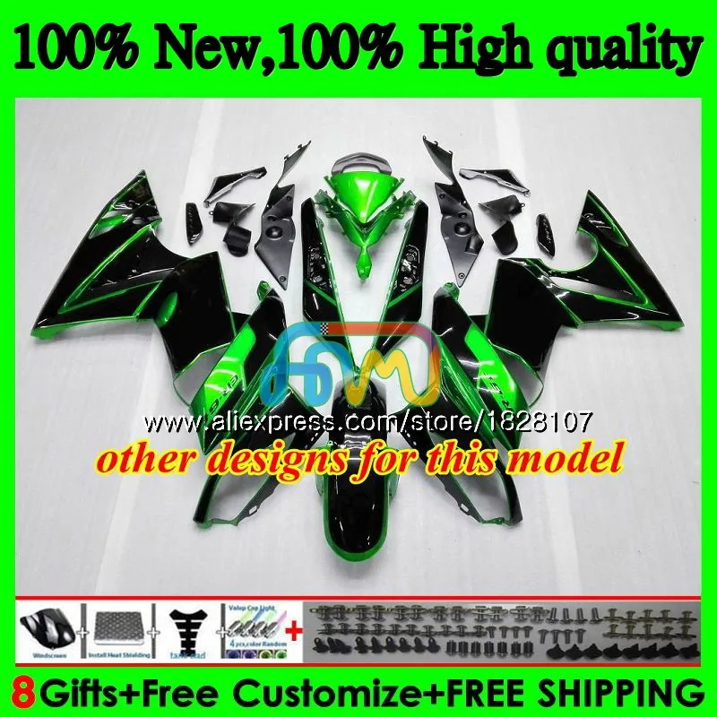 Красный горячее тело комплект для KAWASAKI 650R ER 6 F 650 R ER6 F 09-11 31BS. 28 ER 6F 650-R ER-6F ER6F 09 10 11 2009 2010 2011 обтекатель