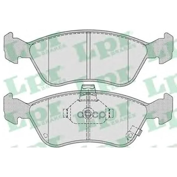 Колодки Тормозные Toyota Avensis 97-03 Передние Lpr 05p709 Lpr арт. 05P709