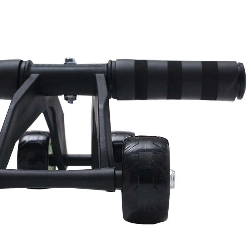 PVC Abdominal Roller Exercise Wheel Fitness Equipment Mute Roller For Arms Back Belly Core Trainer Body Shape Training Supplies