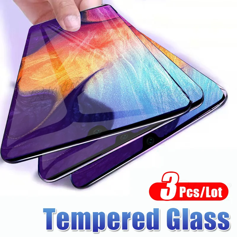 

3Pcs 9H Tempered Glass For Samsung Galaxy A10 A20 A30 A40 A50 Screen Protector For samsung A10s A20s A30s A50s protective Film