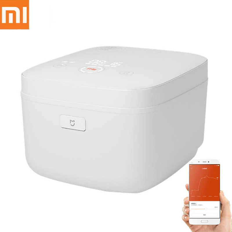 

XIAOMI MIJIA IH Electric Rice Cooker 3L APP Remote Control Alloy Heating Slow Crock Pot Lunch Box Multicooker Kitchen Appliances