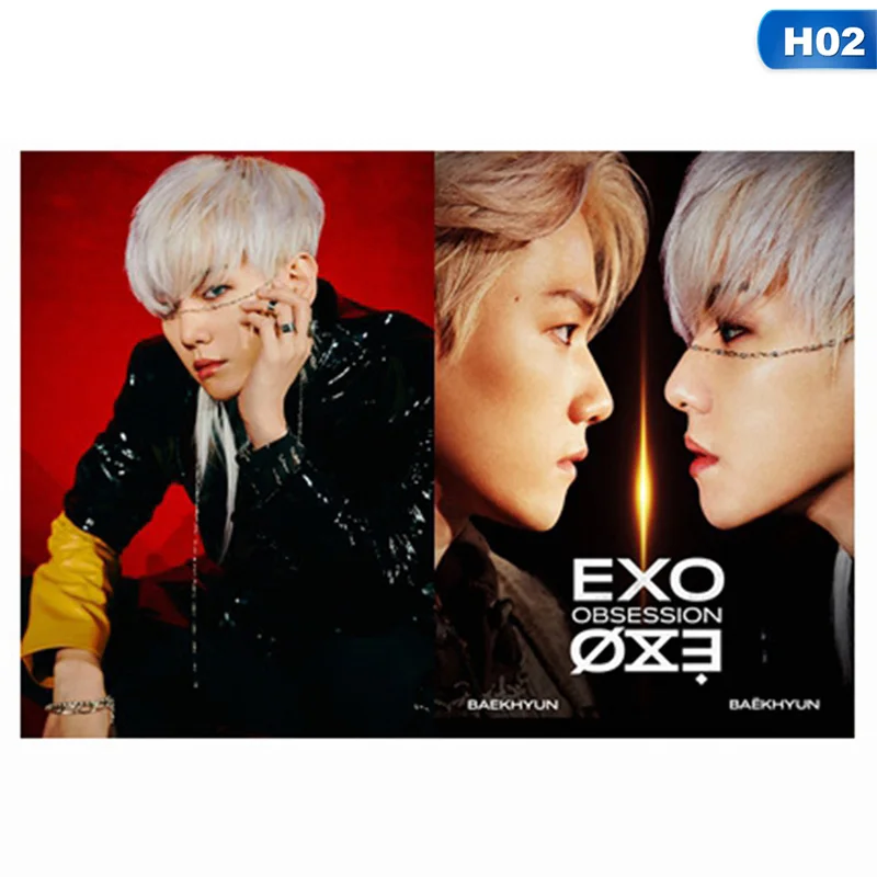KPOP EXO 6 й альбом официальный A5 ноутбук вентиляторы Подарочная коллекция