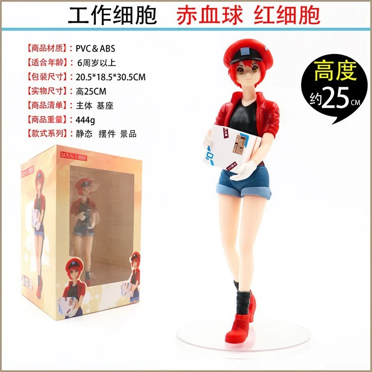 

Special Offer Work Cell Red Blood Cell Stance Red Blood Cells Platelet Garage Kit Model Boxed
