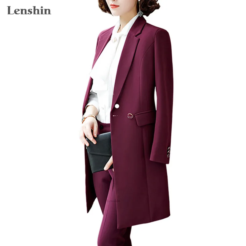 begynde feudale Ja Lenshin Women Wine Red Polyester Vintage Trench Outerwear Thick Long Coat  Windproof Jackets Fashion Style Winter Wear - Wool & Blends - AliExpress