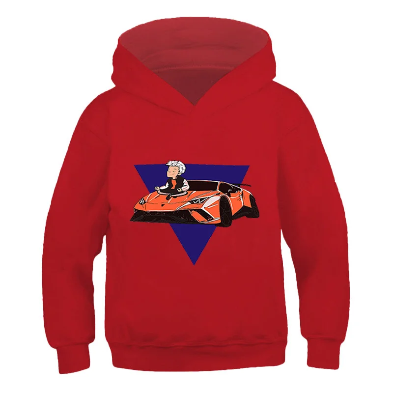 Детская толстовка Merch A4 gелик и Ламба весенне-осенний детский хлопковый свитшот с