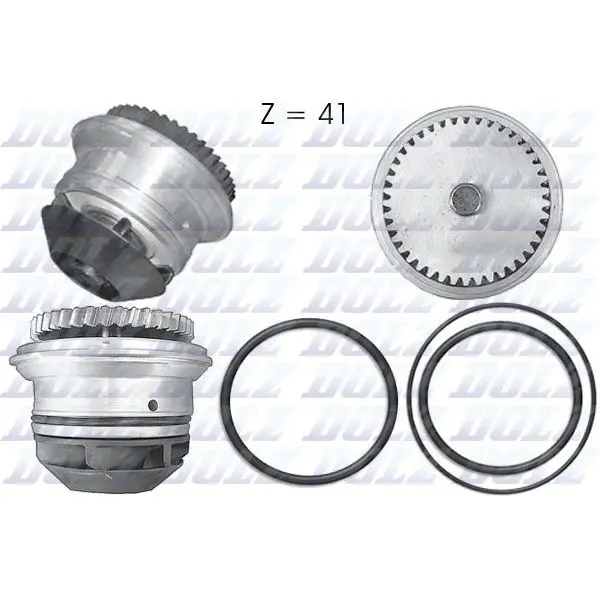 Помпа VW LT28 2.8TDi 97-99 DOLZ A-199
