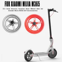 Eje de Scooter eléctrico de hierro duradero, rueda de centro de neumáticos DIY trasera, neumático de bicicleta eléctrica de 8,5 pulgadas, Scooter para xiaomi Mijia M365 suministros(China)