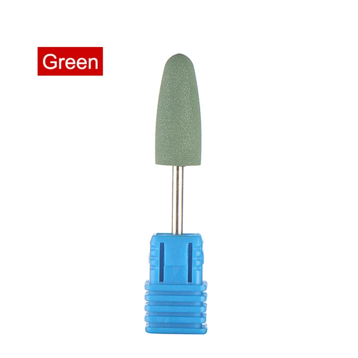 Rubber Silicone Nail Drill Bit Cuticle Remove Polishing Buffer Bits Manicure Pedicure Nail Art Tool JS11