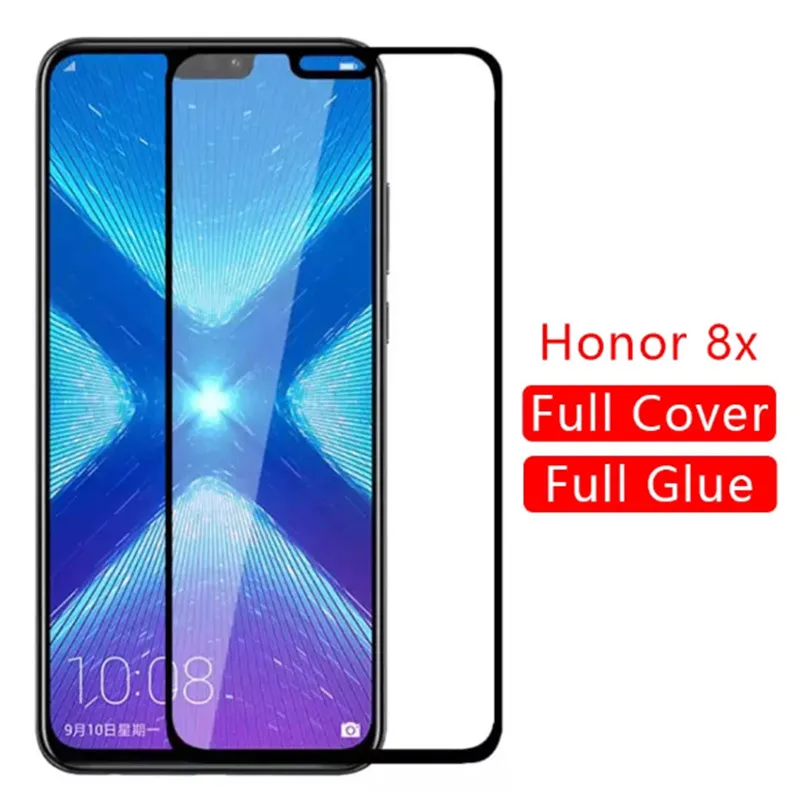 

2Pcs For Huawei Honor 8x 8C 8A 8 S 8 x 9X 9C 9A 10i Screen Protector Tempered Glass on honor 8 9 10 lite Protective Glass Film