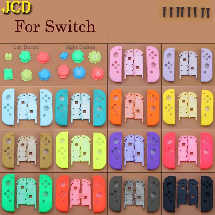 Сменный пластиковый корпус JCD чехол для контроллера Nintendo Switch NS игровой консоли NX