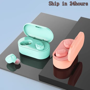 

TWS Macaroon Bluetooth Earphone 5.0 True Wireless Headphones With Mic Handsfree For xiaomi Redmi airdots Earphone Stereo Headset