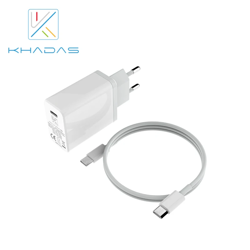 Khadas Usb-c ue Reino Unido Adaptador 24w Eua - - Imagem 3