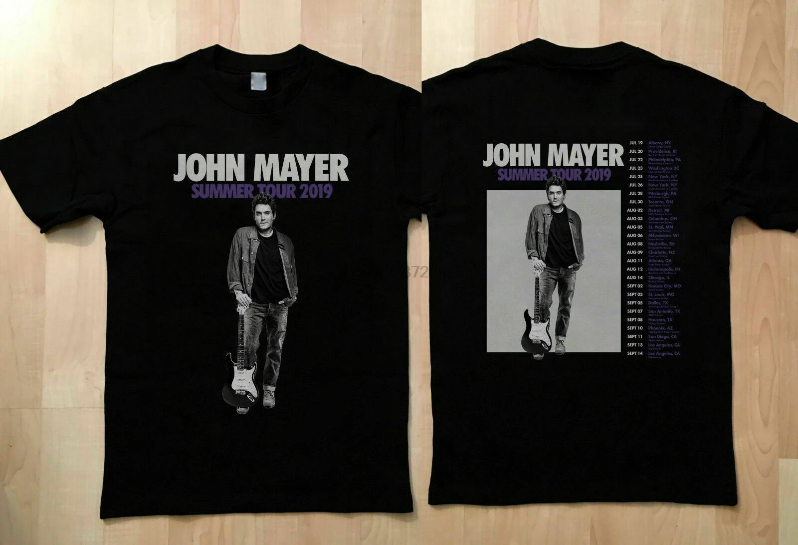 NEW John Mayer Summer Tour 2020 USA T Shirt Size S-3XL |