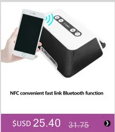 CHYI мини портативный Bluetooth динамик беспроводной BT бас-динамики стерео Hifi звуковая система будильник Громкий динамик для смартфонов