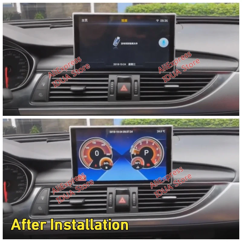 US $499.80 Android 90 8 Core 2 32gb Car Multimedia Player For Audi A6
