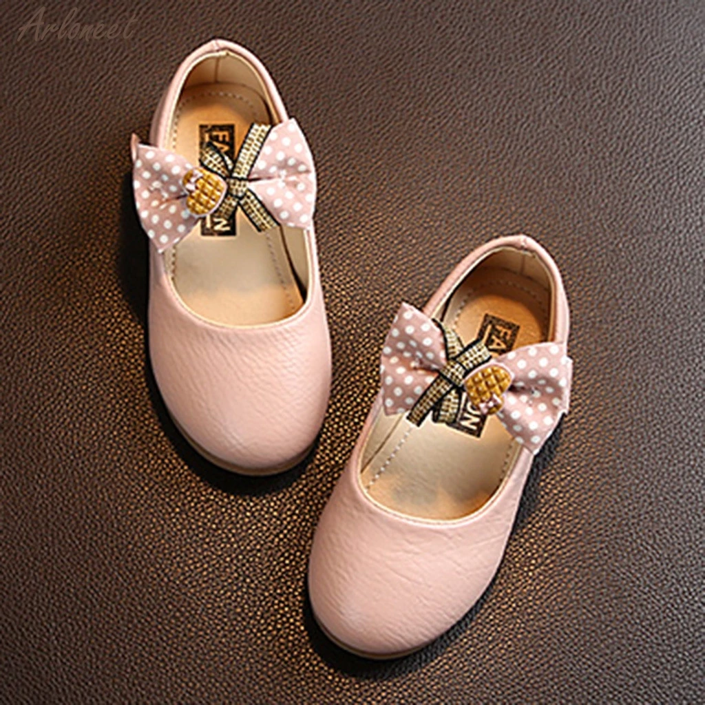 Малыш младенец дети девочки Бант бабочка принцесса кожаная обувь танцевальная обувь сандалии детская обувь Горячая Распродажа