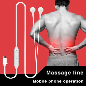 

Mini Pulse Massager Multi-Function Portable USB Muscle Stimulator For Lumbar Vertebra Back Belly Legs Relax