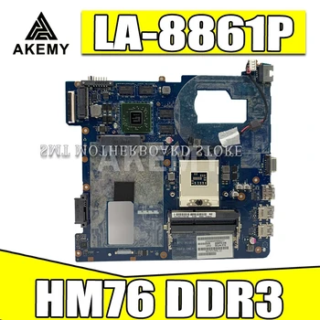 

LA-8861P BA59-03541A BA59-03397A Laptop Motherboard For Samsung NP350 NP350V5C 350V5X QCLA4 HM76 DDR3 HD7600M