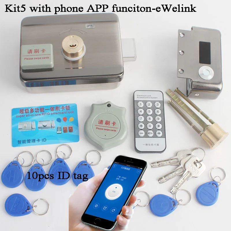 de controle remoto ewelink vídeo porteiro casa fechaduras portão