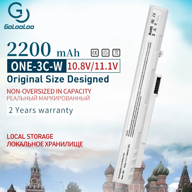 11,1 v 2200 mAh лаптоп с Батарея для acer Aspire One Pro 531h ZG5 KAV10 KAV60 A110 A150 D150 D250 P531h AoA110 AoA150 AOD150 белый