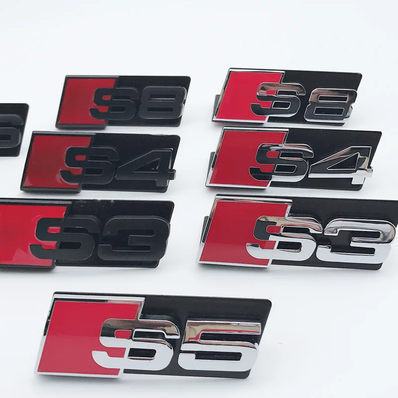 Модификация автомобиля A4LQ5 Q7 A6L A5 для автомобильные Логотипы S5 S3S4S6S8 модифицированный автомобильный брелок с логотипом