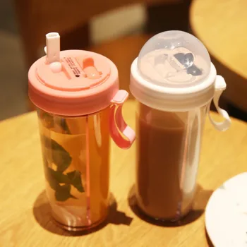 

Practical Dual-use Water Bottle Drinking Cup Outdoor Concise Portable Travel Durable Cups 1pc