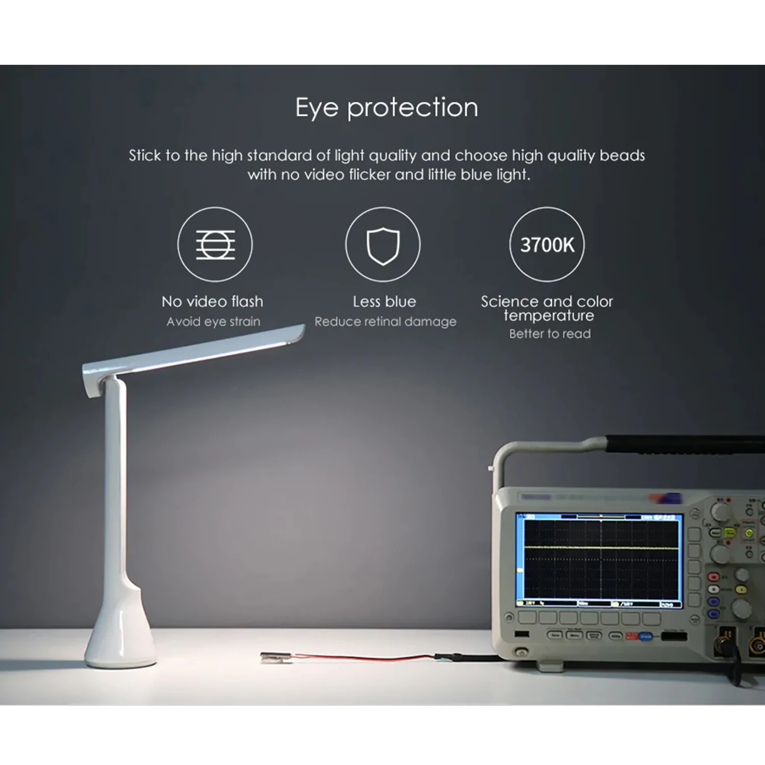 YEELIGHT USB складная зарядка маленькая настольная лампа портативная 40 часов