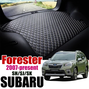 

Leather Car Trunk Mat For Subaru Forester 2007-present Trunk Boot Mat SK SJ SH Cargo Liner Rear Liners Pad Forester 2012 2018