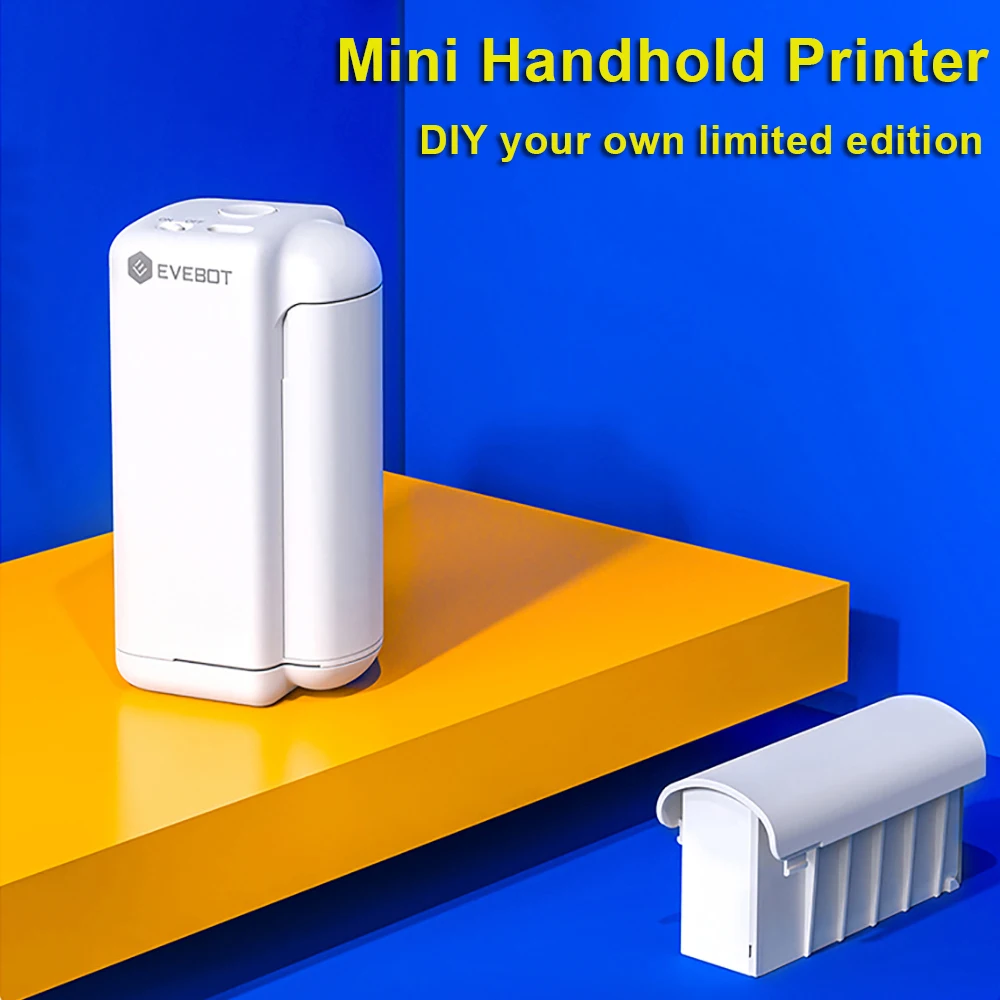 EVEBOT PrintPods Портативный принтер Мини портативный струйный для тату с чернильным