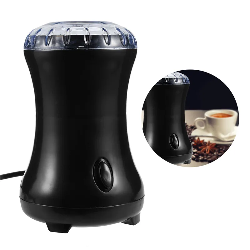 Billige Haushalt 160W Elektrische Kaffeemühle Mini Küche Salz Pfeffer Grinder Leistungsstarke Spice Nüsse Samen Kaffee Bean Schleifen Maschine