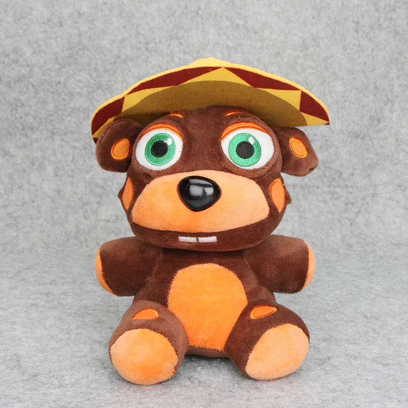 Зеленый Five Nights At Freddy's toy Freddy Fazbear's Pizzeria Foxy Freddy FNAF плюшевая кукла симулятор El Chip Lefty Rockstar мягкая игрушка - Цвет: Зеленый