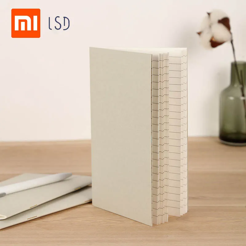 

3PCS Xiaomi YouPin LSD Portable Notebook Set Three-layer Inner Page Small and Portable Only 50g Classic Format For office