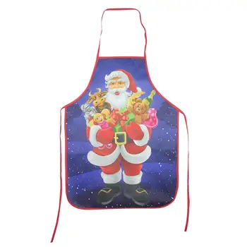 

1pc Christmas Apron Cooking Apron For Home Restaurant Kitchen Aprons Printing Aprons Household Aprons