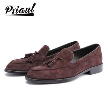 

Mens Loafer Shoe Genuine Leather Luxury Handmade Office Formal Wedding Party Original Design Vintage Retro Custom Casual Shoes