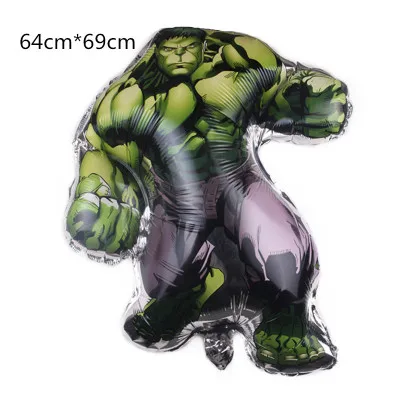 

Lucky 10pcs/lot Hulk Foil Balloon Cartoon Green Giant Helium Balloons Holiday Birthday Decorations Globos Inflatable Balloons