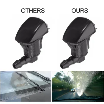 

Car Front Windshield Washer Nozzles For Jeep Grand Cherokee 11-17 : 68260443AA 1 Pair Sprinkler OEM Car Cleaning And Maintenance