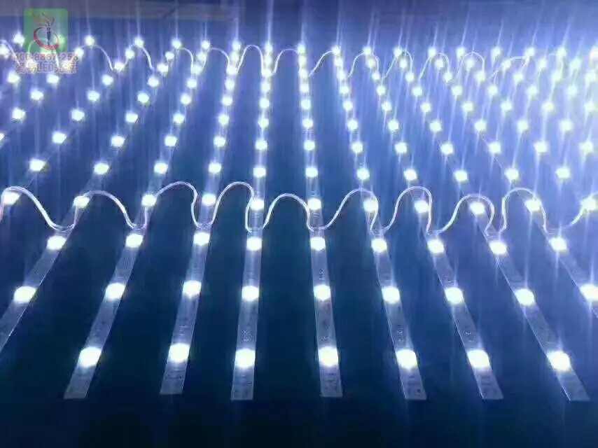 

Led cloth light box light bar 3030 diffuse reflection roller light with lens highlight soft film ceiling LED light bar