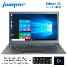 Jumper Ezbook X3 13.3 Inch Ips Screen Laptop Intel N3350 6Gb 64Gb Emmc 2.4G/5G Wifi Notebook with M.2 Sata Ssd  notebook Laptop