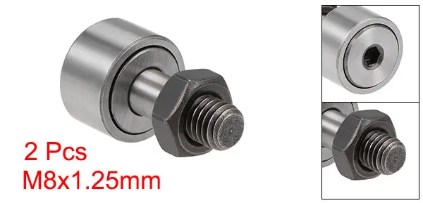 KR19 2Pack Uxcell CF3-CF12 кулачковый KR10-KR30 игольчатый роликовый подшипник 10 мм 16 мм 19 мм 22 мм 26 мм 30 мм диаметр ролика - Цвет: KR19 2Pack