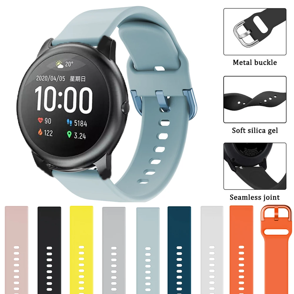 Ремешок для наручных часов Xiaomi Huami haylou Солнечный ls05/Amazfit GTR 47 (Европа)/2/2S