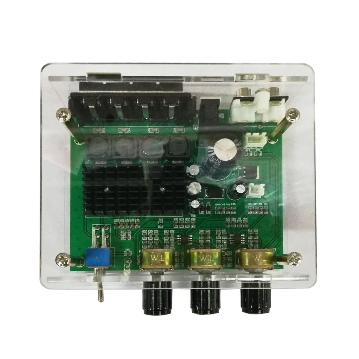 

12-24V TPA3116D2 Stereo Audio Amplifier Board 80W+80W Audio Dual Channel HIFI Stereo AMP Preamp Tone Board