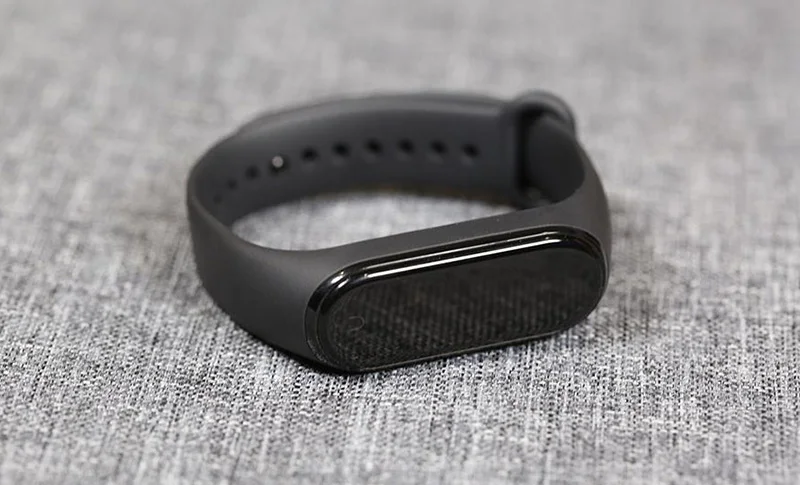 Xiaomi mi смарт-браслет 4, 3 цвета, AMOLED экран, mi Band 4, смарт-браслет, фитнес-браслет, Bluetooth, спортивный водонепроницаемый смарт-браслет - Цвет: BAND4 BLACK