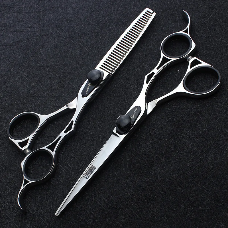 

Hairdressing Scissors 6-Inch Straight Snips Thinning Scissors Hair Style Hairdressing Scissors a Generation of Fat Bang Hair Sal
