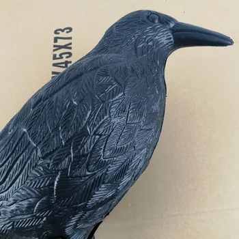 

Beautiful Artificial Crow Natural Artificial Plastic Bird Crow Catching