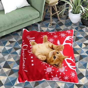 

2pcs Christmas Pillow Cover Pillow Protector Pillow Case Decorative Pillowcase