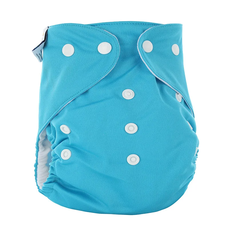 Waterproof Fabric PUL Pocket Cloth Diaper Without Insert Eco-friendly Baby Nappies - Цвет: WA040PC01