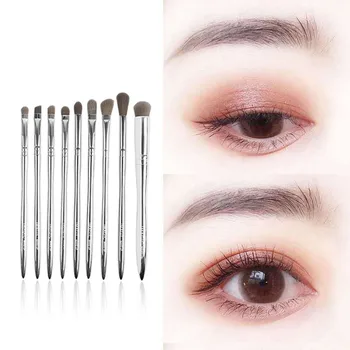 

Eye Shadow Blush Foundation Loose Powder Blending Brushes Eyebrows Eyelashes Eyes Cheeks Makeup Professional Cosmetic Tool Set