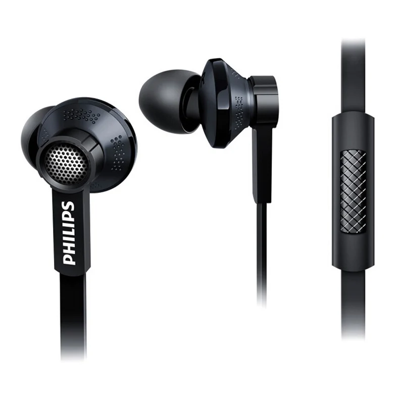 Black Оригинальные Наушники Philips Tx1 с высоким разрешением HIFI fever наушники ухо наушники с шумоподавлением для S9 S9 Plus Note 8 - Цвет: Black