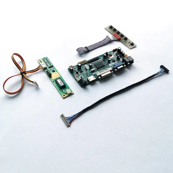 

For LT133X6 LT133XB LCD panel 13.3" 1CCFL Inverter LVDS 20-Pin HDMI VGA DVI 1024*768 M.NT68676 display controller card DIY kit