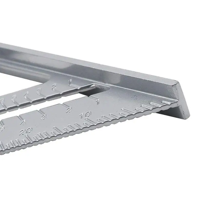Adjustable Engineer Ruler-2 Piece 300mm Adjustable and Measuring Square Ruler Engineer Combination Try Square Set Right Angle R